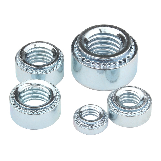 鍍鋅壓鉚螺母 鈑金壓鉚件 不銹鋼(304/316)碳鋼 合金鋼